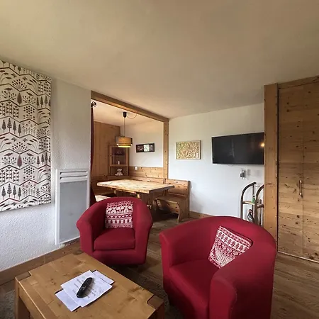 Apartamento Montchavin, Vue Mont Blanc - 7 Pers.